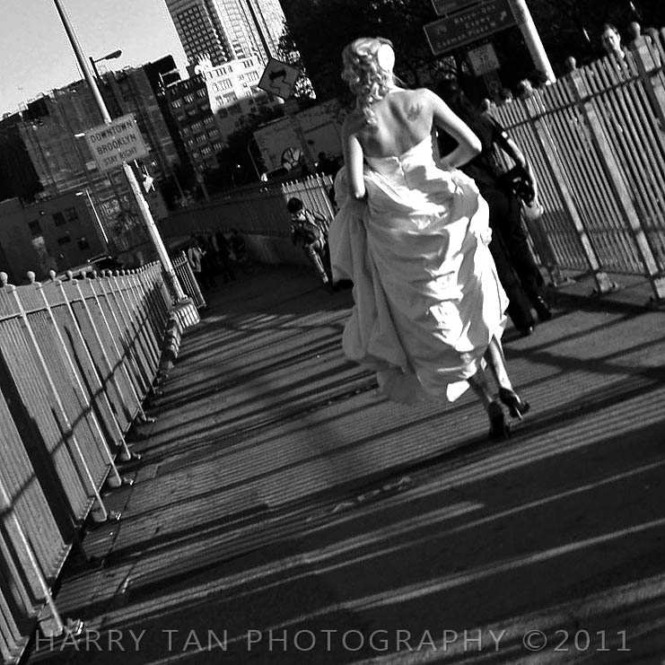 Brooklyn Bridge Bride